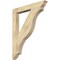 Ekena Millwork Funston Traditional Rough Sawn Bracket, Douglas Fir, 4"W x 34"D x 42"H BKT04X34X42FST01RDF - alternate 1